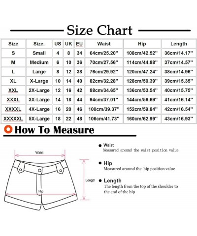 Shorts for Women Trendy Casual Drawstring Shorts Summer Comfy Elastic Waist Shorts Solid Flowy Beach Pants 2024 03 Pink $5.55...