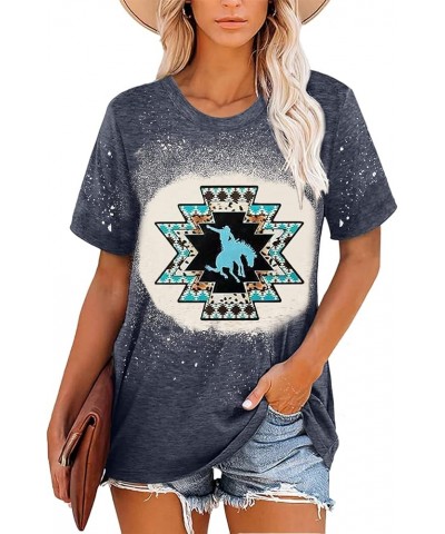 Beach Shirts for Women Hawaiian Graphic Tees Sunshine Summer Vacation Vintage Tshirt Tops Z A01-grey $11.20 T-Shirts