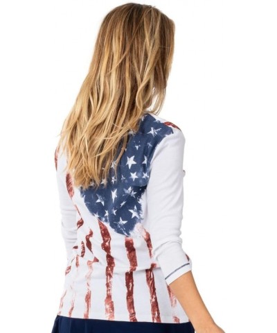 Patriotic Shirts for Women | Womens 4th of July Shirt | Stars & Stripes Fourth of July Shirts for Women 15630 $22.05 T-Shirts