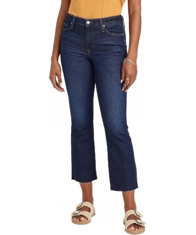 Women's High-Rise Bootcut Cropped Jeans - (Dark Wash, 8) $16.46 Jeans