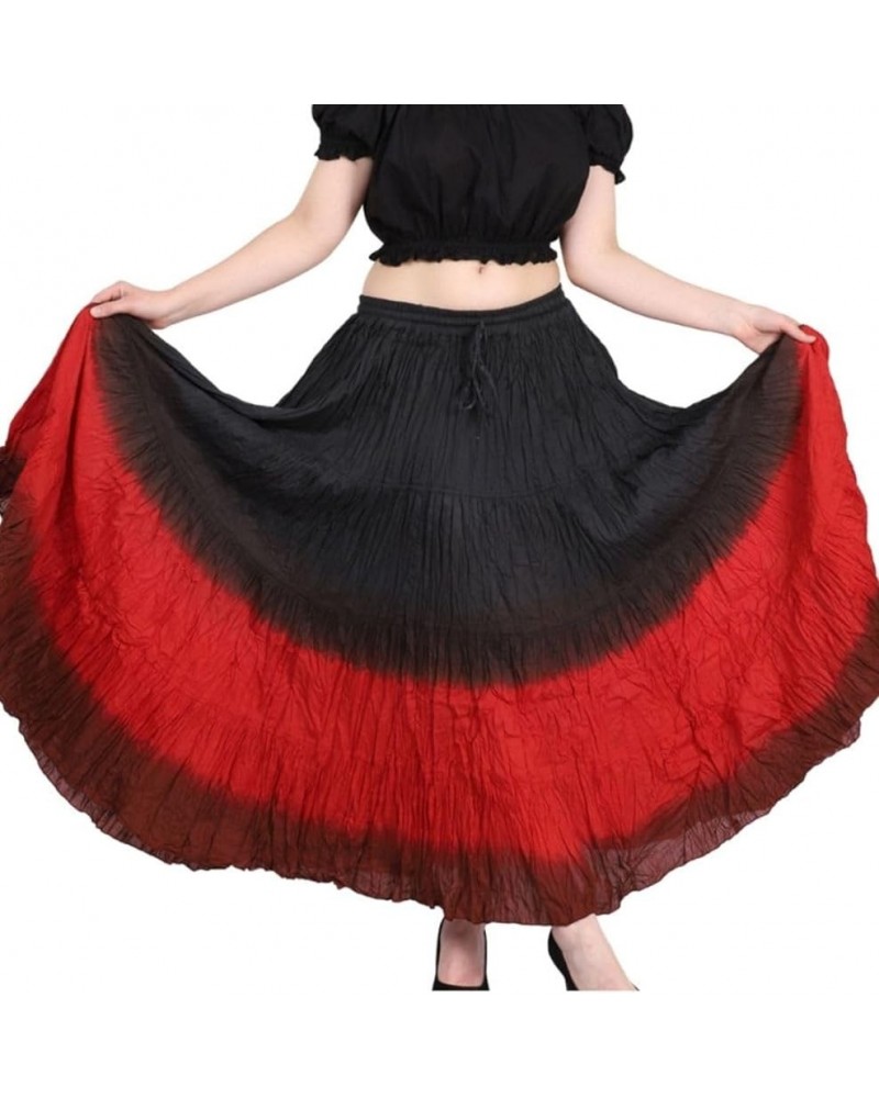 Women's Belly Dance Cotton 12 Yard Skirt Brm $18.04 Skirts