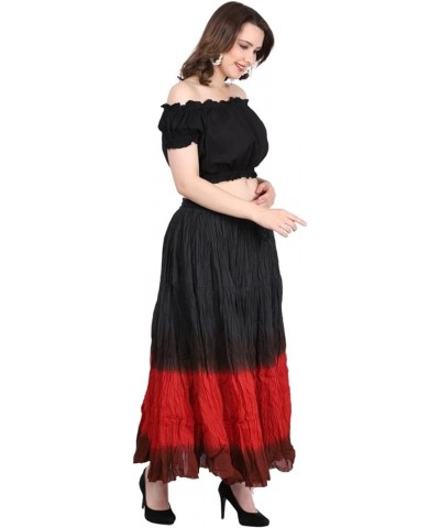 Women's Belly Dance Cotton 12 Yard Skirt Brm $18.04 Skirts