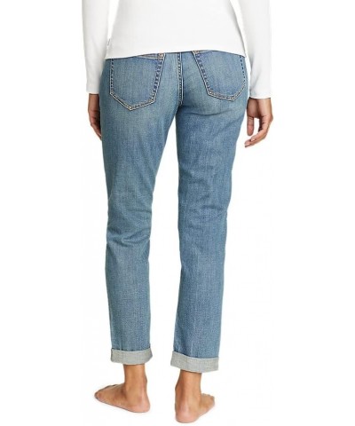 Women's Boyfriend Jeans - Slim Leg Tall Washed Indigo $18.90 Jeans