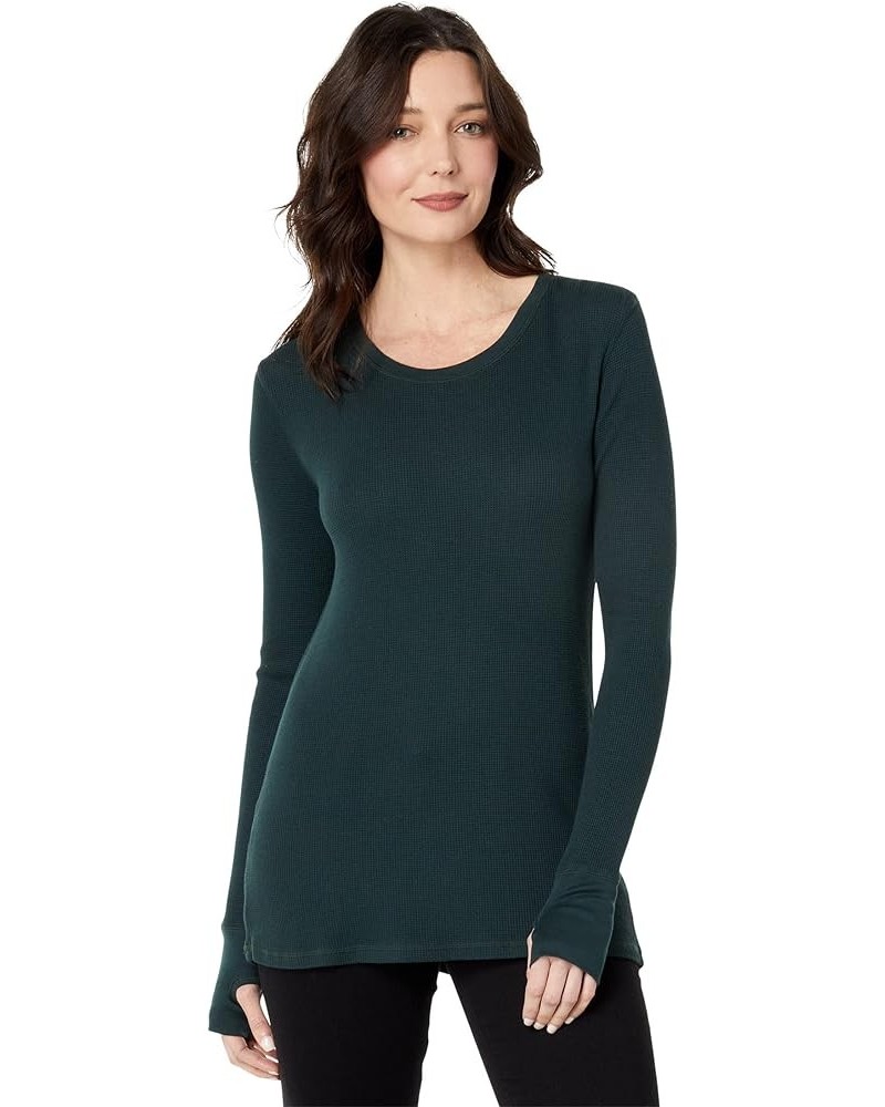 Thermal Long Sleeve Tee with Thumb-Holes Winter Garden $29.30 Underwear