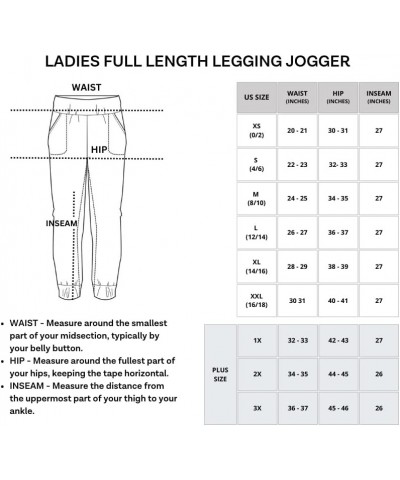 3 Pack: Women's Joggers with Pockets - High Waist Workout Yoga Tapered Athletic Leggings (Available in Plus) Standard Set 9 $...