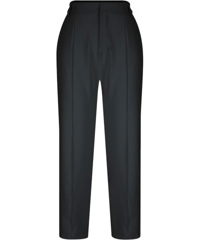 Dressy Casual Suit Pants Womens Business Work Wide Leg Trousers Flowy High Elastic Waisted Palazzo Pants with Pockets Gray $3...