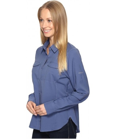 Women's Silver Ridge Lite Long Sleeve Shirt Bluebell $12.94 Blouses