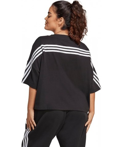 Women's Future Icon Three Stripes T-Shirt Black $13.05 Activewear