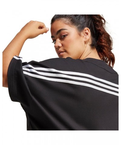 Women's Future Icon Three Stripes T-Shirt Black $13.05 Activewear