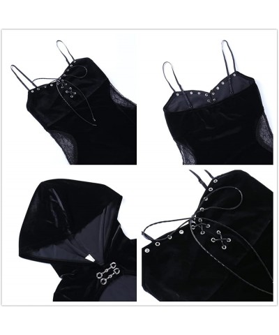 Goth Dress for Women Fashion Alt Gothic Punk Trendy Dresses Black 3 $25.95 Dresses