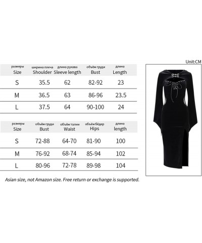 Goth Dress for Women Fashion Alt Gothic Punk Trendy Dresses Black 3 $25.95 Dresses