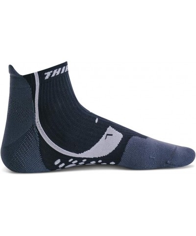 Compression Low Cut Running Socks for Men and Women | 15-20mmHg Compression X-Large [1 Pair] Black/Gray $9.81 Activewear