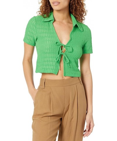 Women's Zoey Top Green $14.61 Blouses