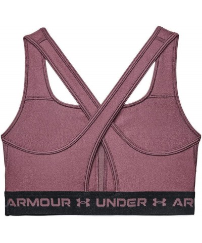 Women's Crossback Mid Impact Sports Bra Ash Plum (554)/Ash Plum $16.27 Lingerie