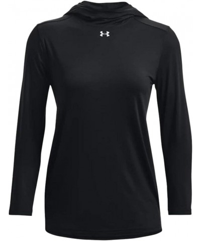 Team Knockout Womens Long Sleeve Hoodie Black / White $29.35 Activewear