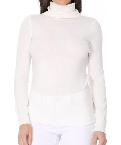 Women's Knit Pullover Sweater – 3/4 Sleeve Crewneck Soft Casual Lightweight Basic Solid Knitted Top B.mk3349 - Ivory $8.82 Sw...