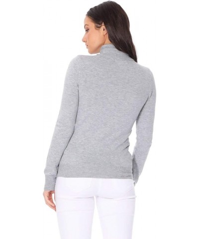 Women's Knit Pullover Sweater – 3/4 Sleeve Crewneck Soft Casual Lightweight Basic Solid Knitted Top B.mk3349 - Ivory $8.82 Sw...