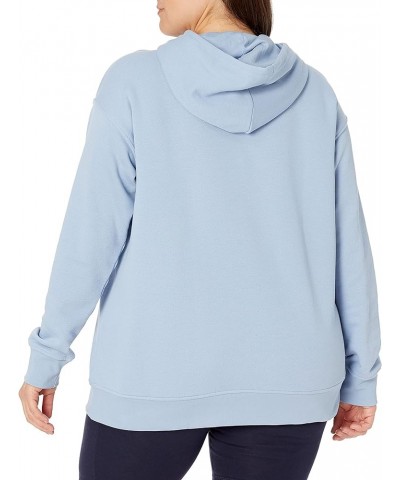 Women's Adidas Adicolor Trefoil Hoodie Ambient Sky $31.59 Activewear