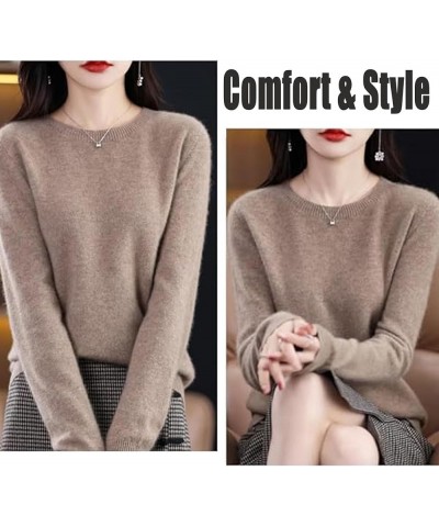 Cashmere Sweaters for Women,Cashmere Sweaters for Women Trendy,Cashmere Sweater Women,Cashmere Sweaters Dark Purple $16.63 Sw...