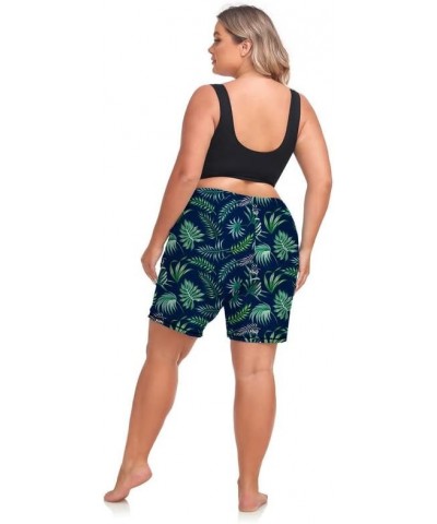 Swim Shorts Women Plus Size 3" 6.5" Swimsuit,Quick Dry&High Waist Tankini Bottom,UPF50+ Swimwear Shorts with Liner 0X-6X 6.5"...