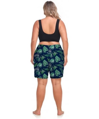 Swim Shorts Women Plus Size 3" 6.5" Swimsuit,Quick Dry&High Waist Tankini Bottom,UPF50+ Swimwear Shorts with Liner 0X-6X 6.5"...