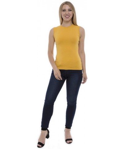 Multicolor Clothes Mustard $10.57 Tops