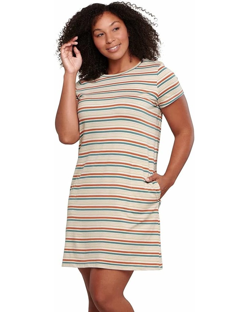 Windmere II SS Dress - Women's Salt Multi Stripe $46.80 Activewear