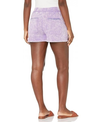 Women's Blanket Stitch Sweat Shorts Hydrangea $13.10 Shorts