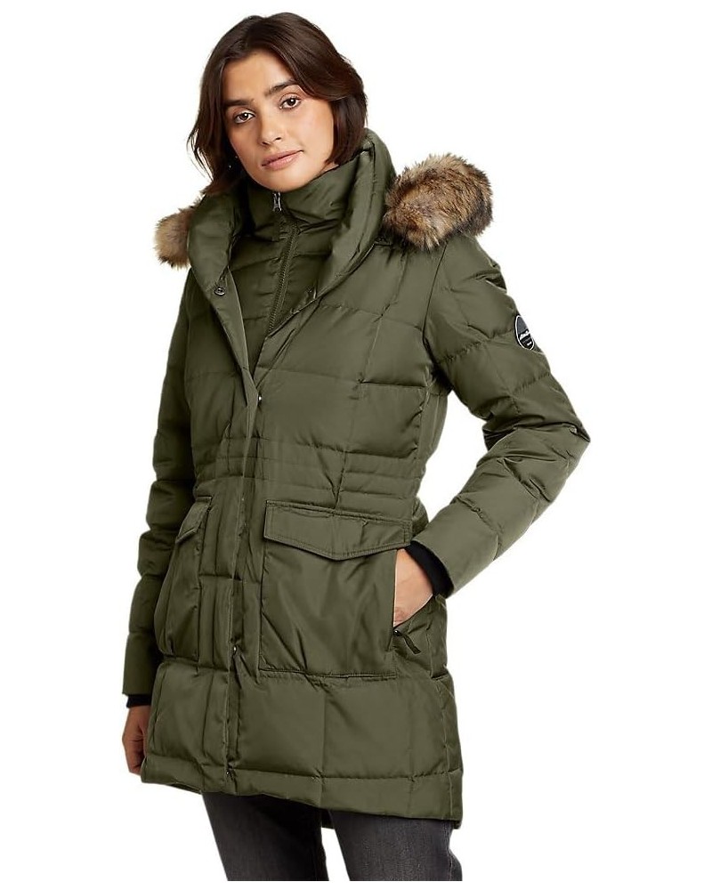 Women's Yukon Classic Down Parka Petite Dark Loden $71.00 Jackets