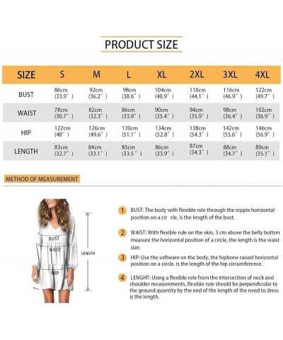 Swing Shift Dress for Women Flowy Mini Dress Long Sleeve Tunic Dress Rooster Cock $14.52 Dresses