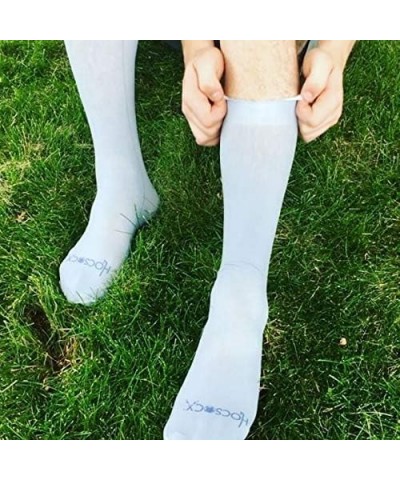 Steel Gray Performance Liner Socks Moisture Wicking Protection for Field Hockey Soccer Ski Horseback Riding, Large $13.47 Act...