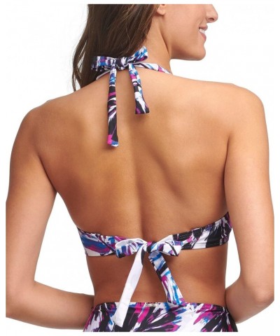 Printed Convertible Underwire Bikini Top (as1, Alpha, l, Regular, Regular, Purple, L) $17.35 Swimsuits