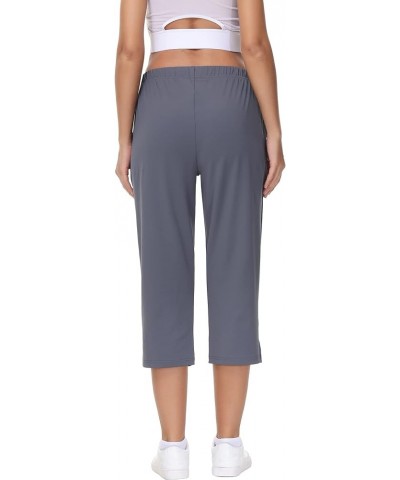 Women's Cropped Capri Pant Capri Pants - 2pack - Grey and Navy $11.89 Pants