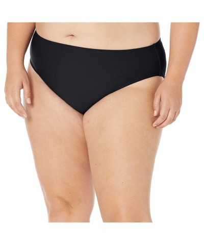 Catalina Women's Plus-Size High Waist Bikini Swim Bottom Swimsuit Black $8.47 Swimsuits