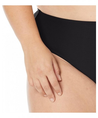 Catalina Women's Plus-Size High Waist Bikini Swim Bottom Swimsuit Black $8.47 Swimsuits