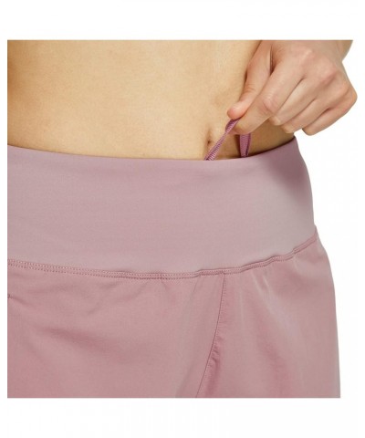 Womens 4" Running Hiking Shorts Athletic Active Shorts with Liner Quick Dry Sports Shorts Zipper Pocket Pink $13.12 Activewear