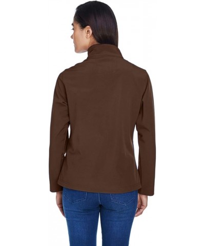 Ladies' Leader Soft Shell Jash Cityket Sport Dark Brown $21.27 Jackets