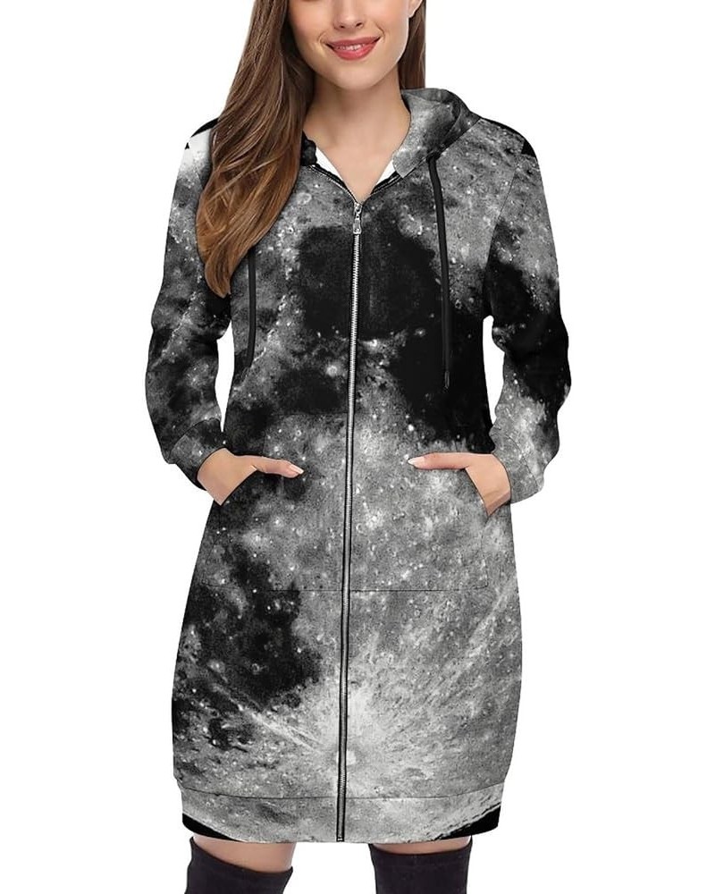 Zip Up Hoodie Women - Long Sleeve Fall Hoodeds Monarch Butterflies Sweatshirts Fall Jacket Coat with Pockets Moon $18.72 Hood...