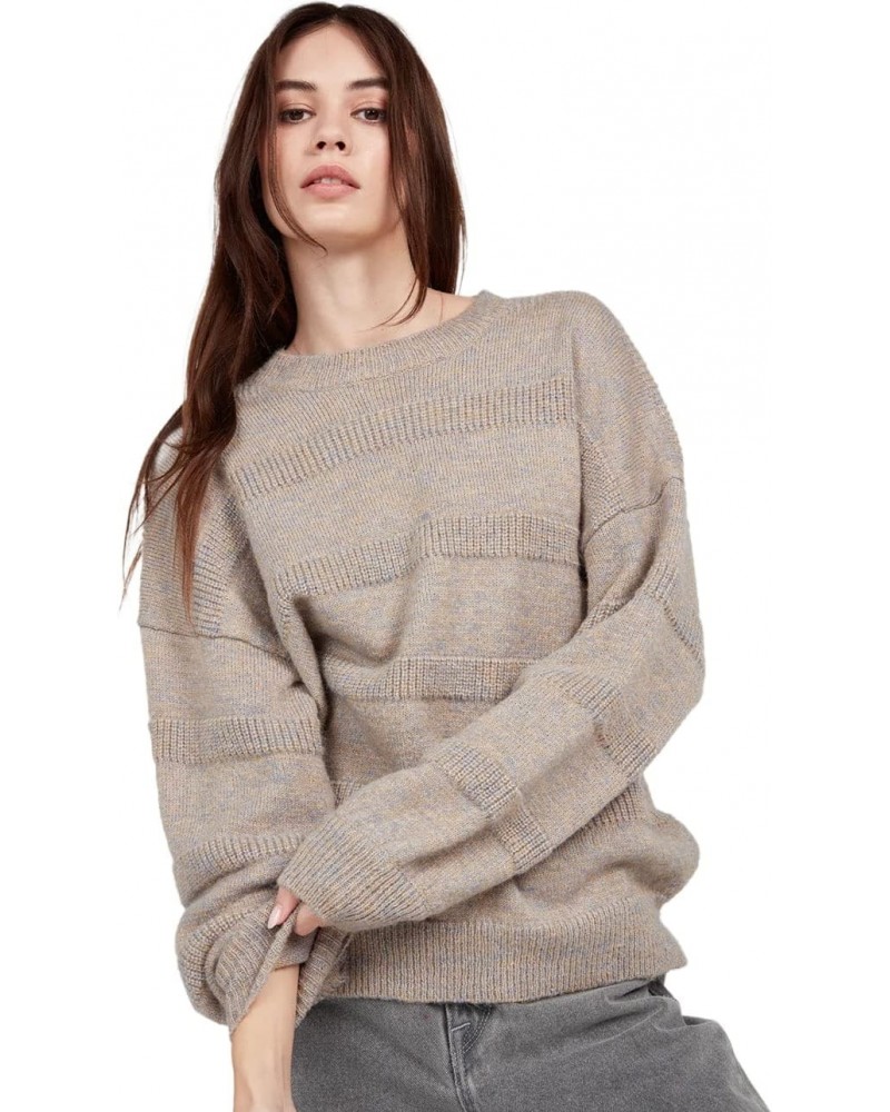 Women's Cabability Sweater Taupe $18.49 Sweaters