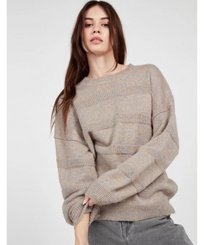 Women's Cabability Sweater Taupe $18.49 Sweaters