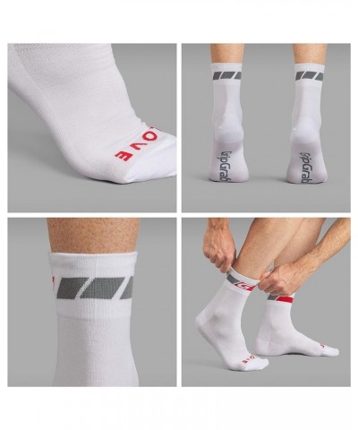 Classic Regular Cut Summer Cycling Socks Single & Multipack Bicycle Socks Coolmax Spinning Indoor Cycling Socks White $15.40 ...