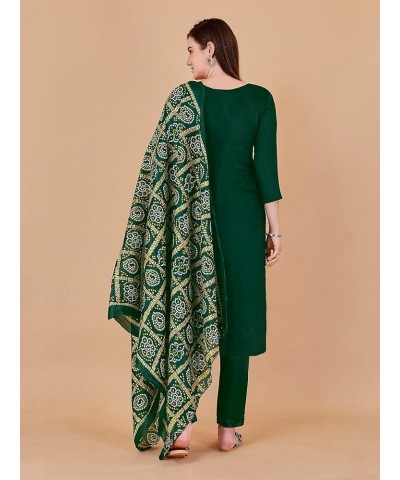 GJ Fashion Ready to Wear Indian Traditonal Designer Churidar Salwar Suit with Dupatta for Women Green$14 $30.52 Suits