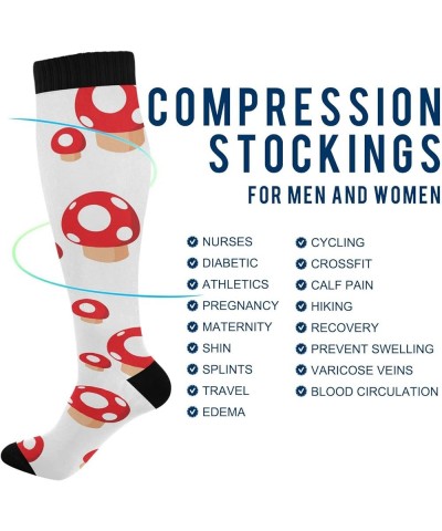 Alcohol Drinks Compression Socks for Women and Men Circulation Cocktail Long Socks for Athletic Running 1 1 Multi 16 $10.19 A...