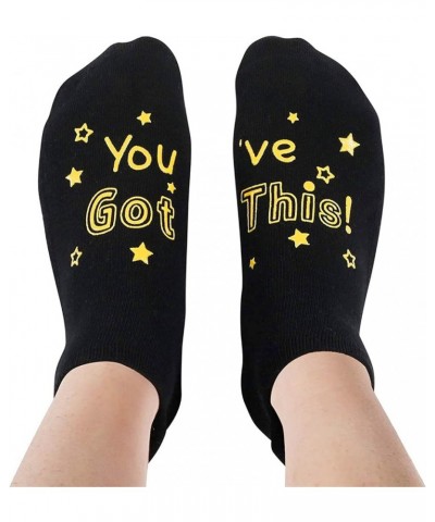 Funny Gifts Silly Socks Women Gag Weird Fart Socks, Sarcastic Gifts Silly Gifts for Men You Have Got This Black $8.84 Activewear