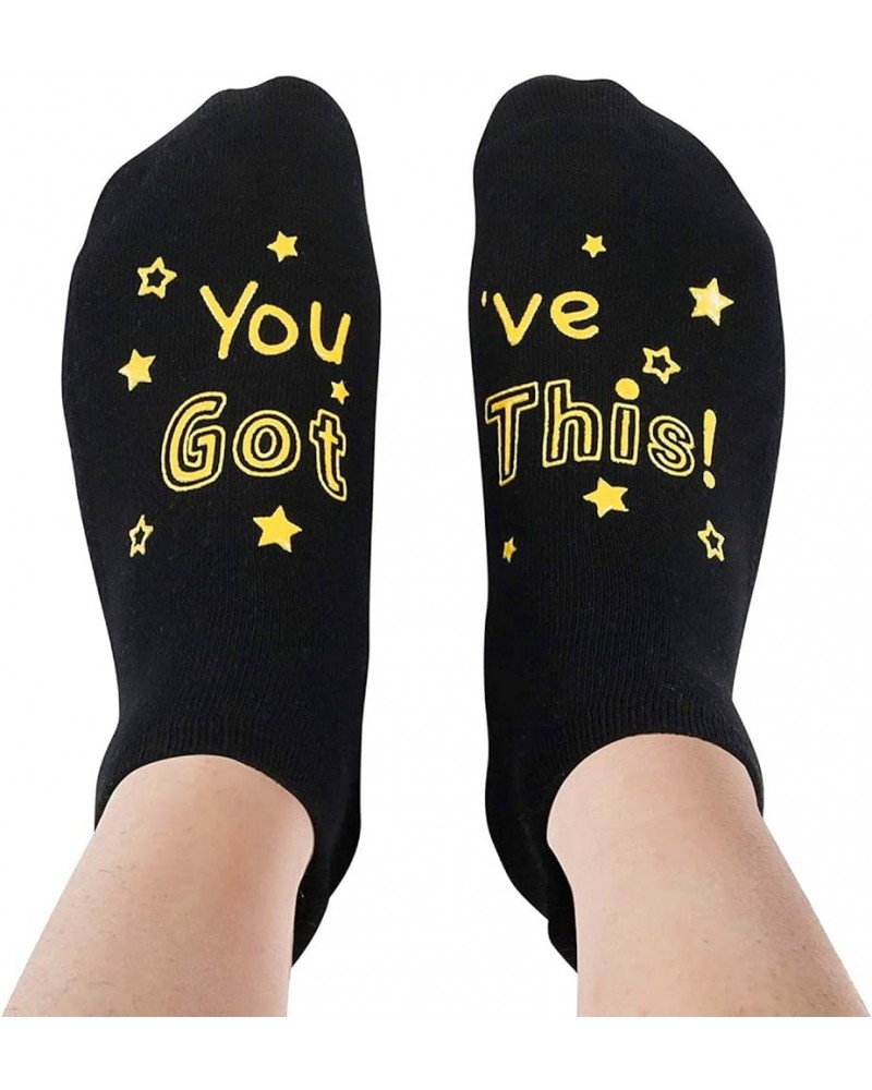 Funny Gifts Silly Socks Women Gag Weird Fart Socks, Sarcastic Gifts Silly Gifts for Men You Have Got This Black $8.84 Activewear