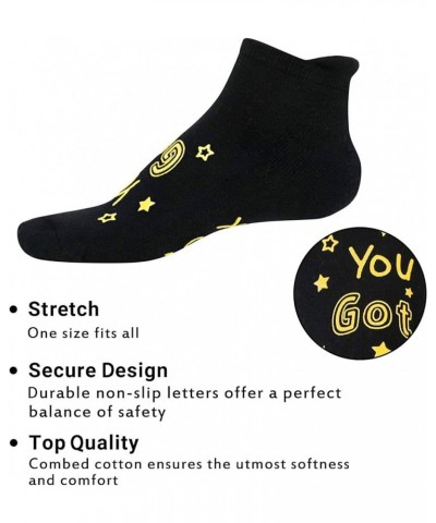 Funny Gifts Silly Socks Women Gag Weird Fart Socks, Sarcastic Gifts Silly Gifts for Men You Have Got This Black $8.84 Activewear