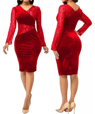 Bodycon Off Shoulder Midi Dresses for Women Casual Ruched Short Sleeve Split Club Party Mini Dress A-red $19.37 Dresses