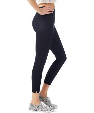 Womens High-Rise Denim Casual Leggings, Black, X-Small $15.02 Leggings