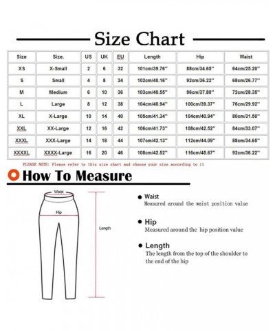 High Waists Cargo Pants for Women Plus Size Workout Leggings Stretchy Bootcut Wide Leg Yoga Gym Loose Pants Pink_01 $8.26 Pants