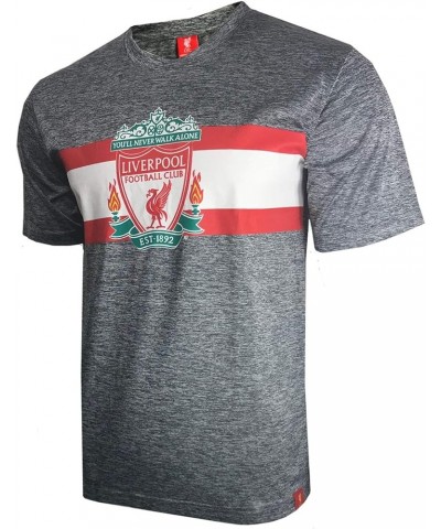 Men's Soccer T-Shirts – Official Jersey Style Short Sleeve Athletic Football Team Graphic Game Day Active Tee Top Liverpool L...